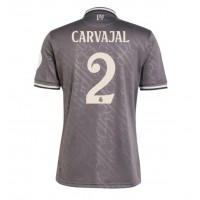 Real Madrid Daniel Carvajal #2 Tretí futbalový dres 2024-25 Krátky Rukáv